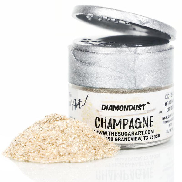 Champagne (DD-21-1) - DiamonDust by The Sugar Art - just-little-luxuries