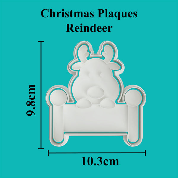 Christmas Plaques - Reindeer