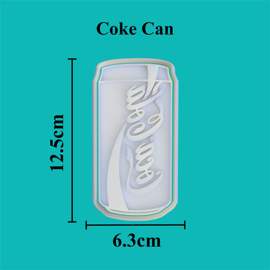 Coke Can Cookie Cutter and Embosser.