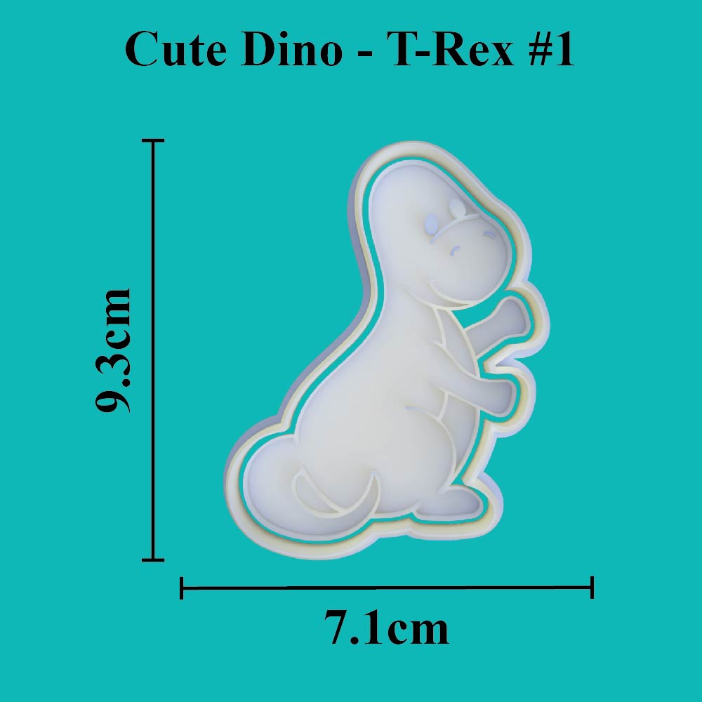 Cute Dino - T-Rex #1 - just-little-luxuries