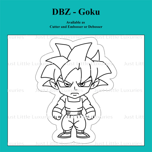 Goku Cookie Cutter
