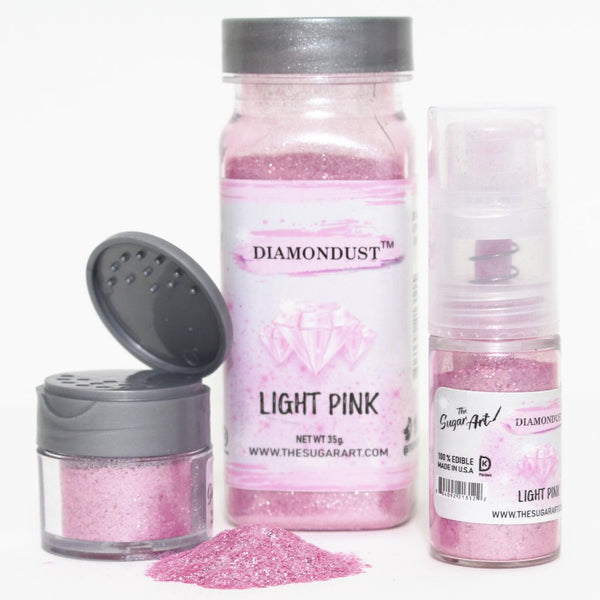 Light Pink (DD-04) - DiamonDust by The Sugar Art - just-little-luxuries