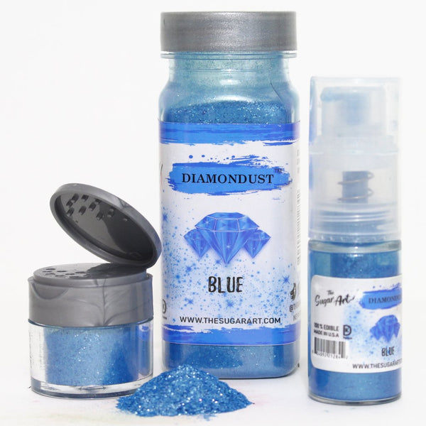 Blue (DD-11) - DiamonDust by The Sugar Art - just-little-luxuries