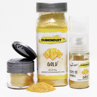 Gold (DD-15) - DiamonDust by The Sugar Art - just-little-luxuries