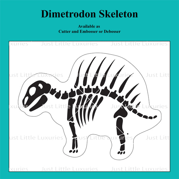 Dimetrodon Skeleton Cookie Cutter
