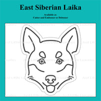 East Siberian Laika Cookie Cutter and Embosser