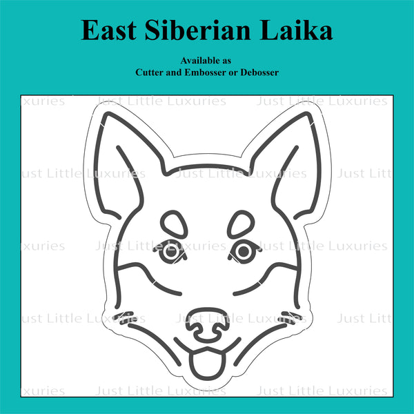 East Siberian Laika Cookie Cutter and Embosser