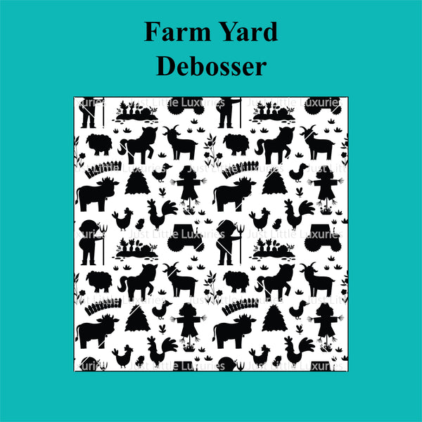 Farm Yard Pattern - Debosser