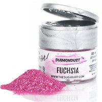 Fuchsia (DD-16) - DiamonDust by The Sugar Art - just-little-luxuries