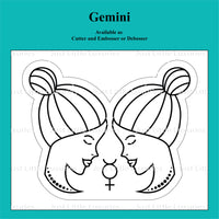Horoscopes - Gemini Cutter and Embosser/Debosser