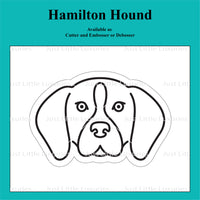 Hamilton Hound Cookie Cutter
