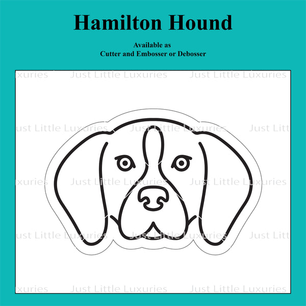 Hamilton Hound Cookie Cutter