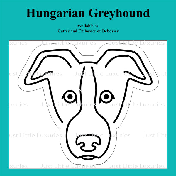 Hungarian Greyhound Cookie Cutter