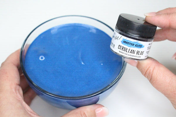 Cerulean Blue (ME-15-1) - Master Elite Colors by The Sugar Art - just-little-luxuries