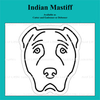 Indian Mastiff Cookie Cutter