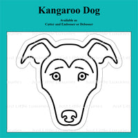 Kangaroo Dog Cookie Cutter