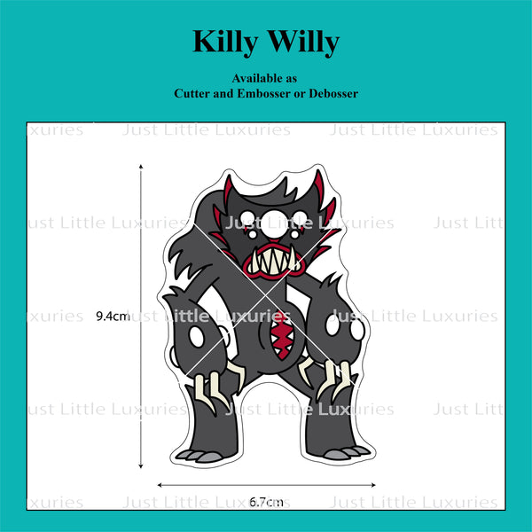 Killy Willy Cookie Cutter