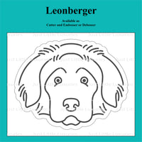 Leonberger Cookie Cutter and Embosser