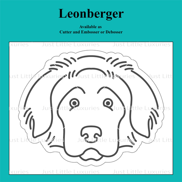Leonberger Cookie Cutter and Embosser