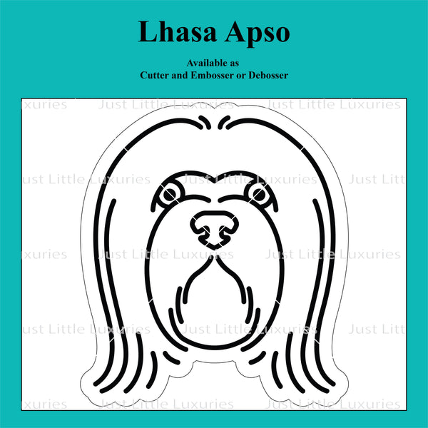 Lhasa Apso Cookie Cutter