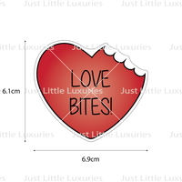 "Love Bites!" Cookie Cutter