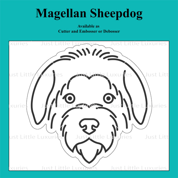 Magellan Sheepdog Cookie Cutter and Embosser