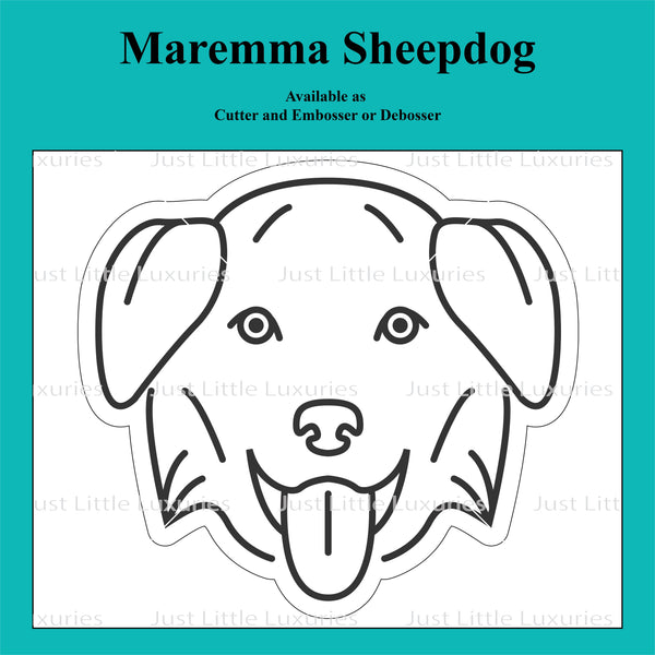 Maremma Sheepdog Cookie Cutter and Embosser