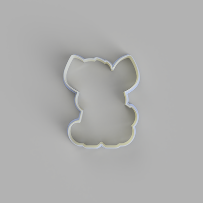 Safari Animals - Hyena (sitting) Cutter and Embosser - just-little-luxuries