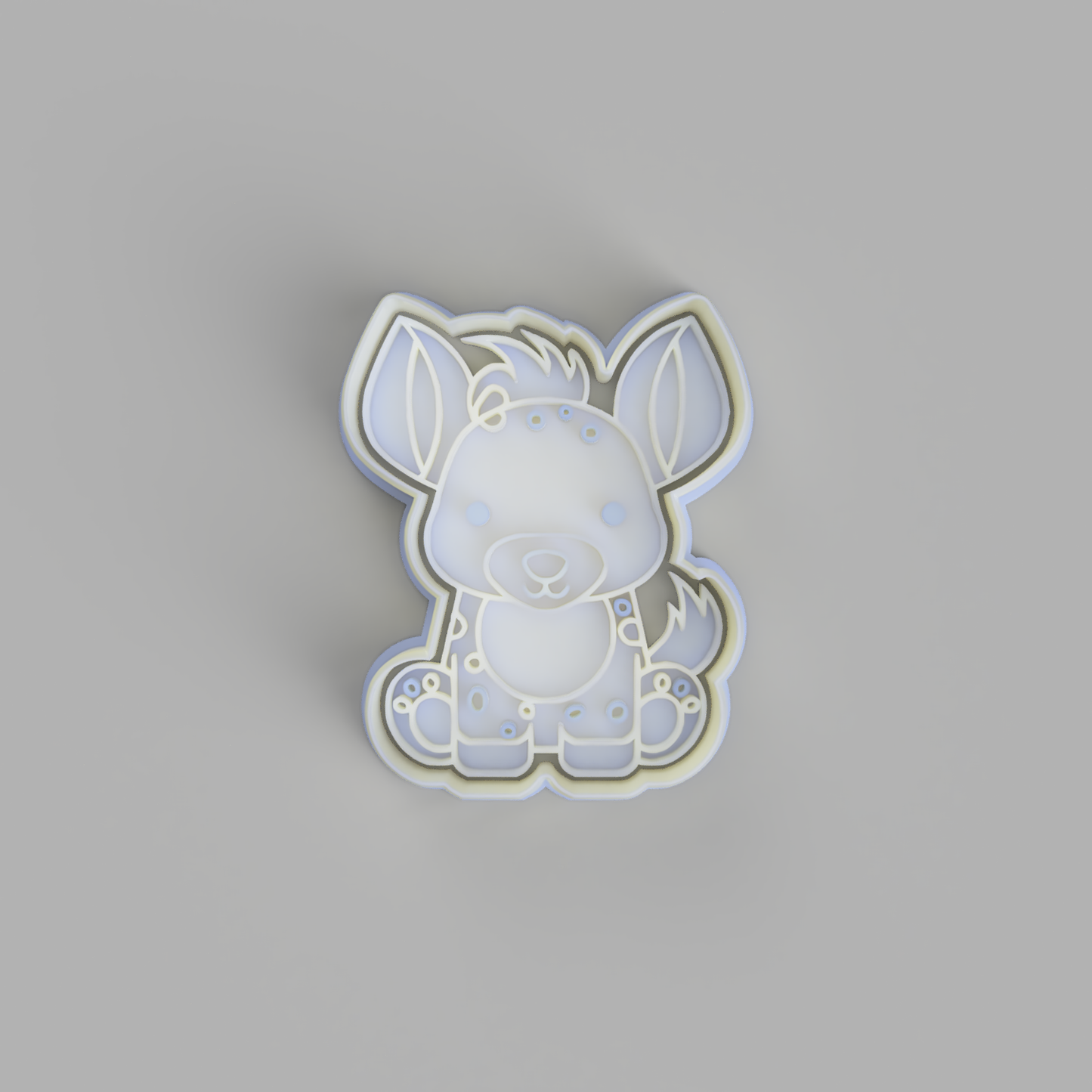 Safari Animals - Hyena (sitting) Cutter and Embosser - just-little-luxuries