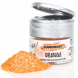 Orange (DD-07) - DiamonDust by The Sugar Art - just-little-luxuries