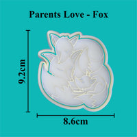 Parents Love - Foxes Cookie Cutter and Embosser.