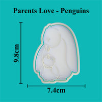 Parents Love - Penguins Cookie Cutter and Embosser.