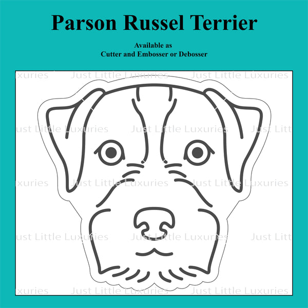 Parson Russel Terrier Cookie Cutter and Embosser