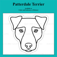 Patterdale Terrier Cookie Cutter