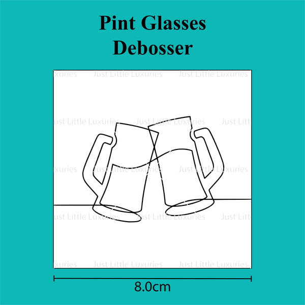 Pint Glasses Debosser