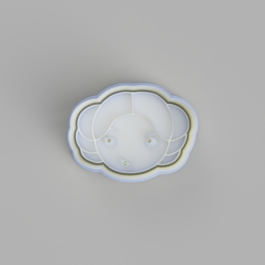 Princess Leia Head Cookie Cutter - just-little-luxuries