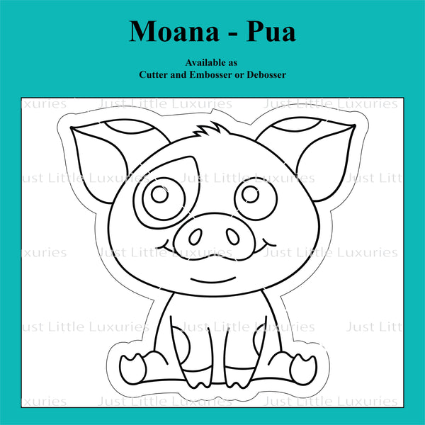 Moana - Pua Cookie Cutter