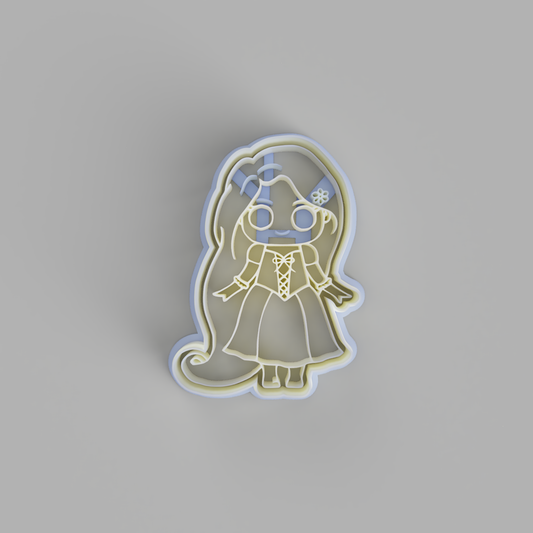 Chibi Rapunzel Cookie Cutter - just-little-luxuries