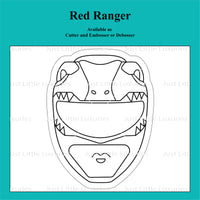 Red Ranger Cookie Cutter