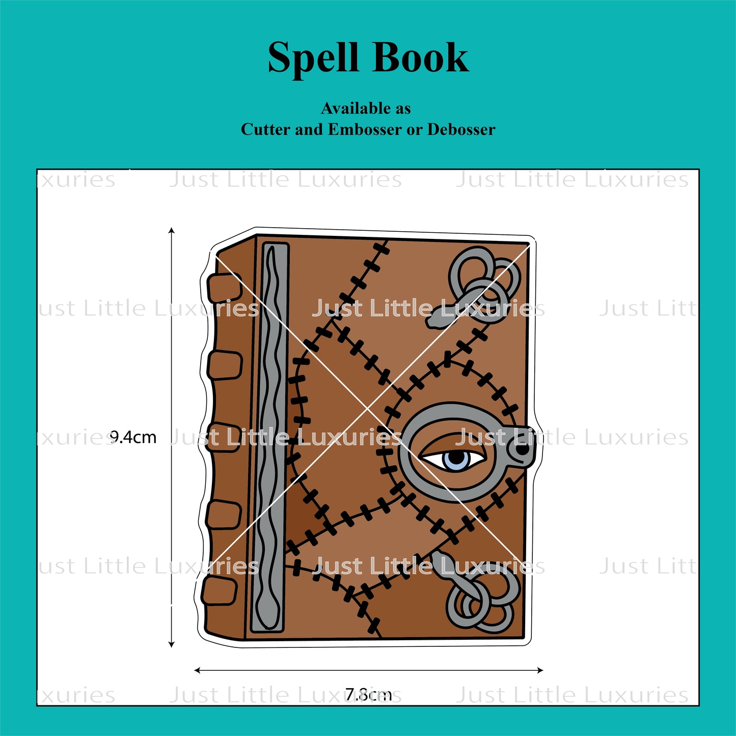 Spell Book Cookie Cutter