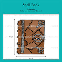 Spell Book Cookie Cutter