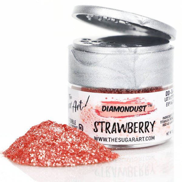 Strawberry (DD-06) - DiamonDust by The Sugar Art - just-little-luxuries