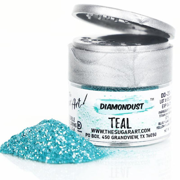 Teal (DD-20) - DiamonDust by The Sugar Art - just-little-luxuries