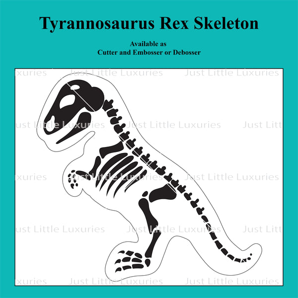 Tyrannosaurus Rex Skeleton Cookie Cutter