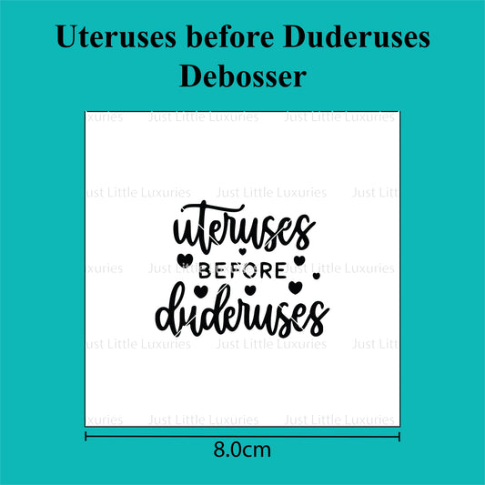 Utersuses before Duderuses Debosser