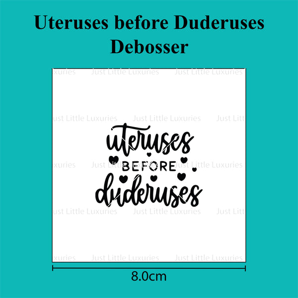 Utersuses before Duderuses Debosser