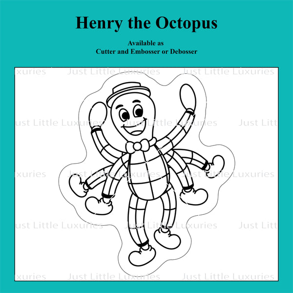 Henry The Octopus Cookie Cutter