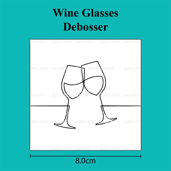 Wine Glasses Debosser