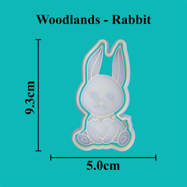 Woodlands - Rabbit Cookie Cutter and Embosser Set