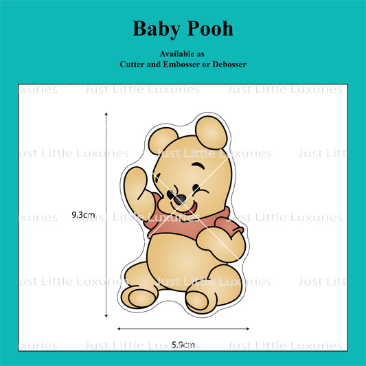 Baby Pooh Cookie Cutter